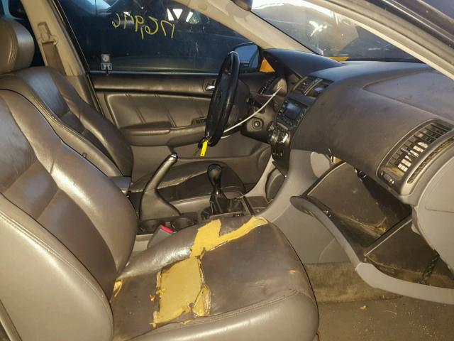 1HGCM55814A168292 - 2004 HONDA ACCORD EX GRAY photo 5