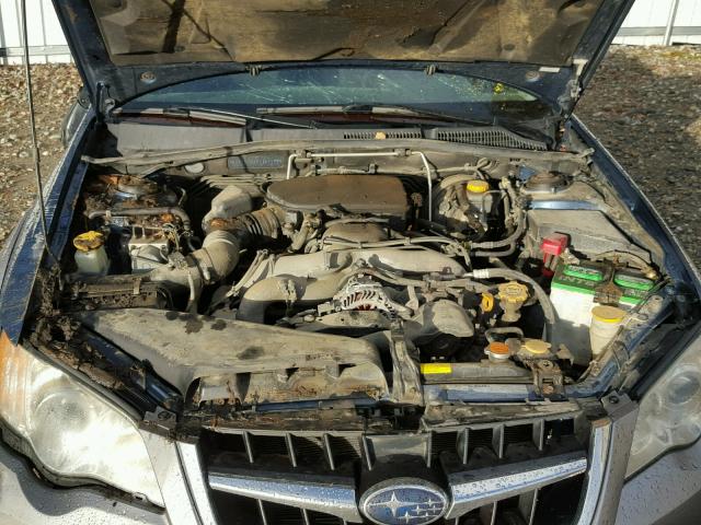 4S4BP61CX87361458 - 2008 SUBARU OUTBACK 2. BLUE photo 7