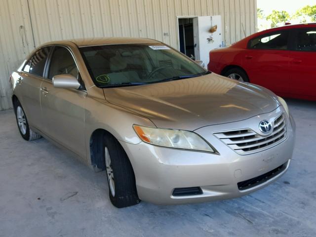 JTNBE46K573030397 - 2007 TOYOTA CAMRY NEW GOLD photo 1