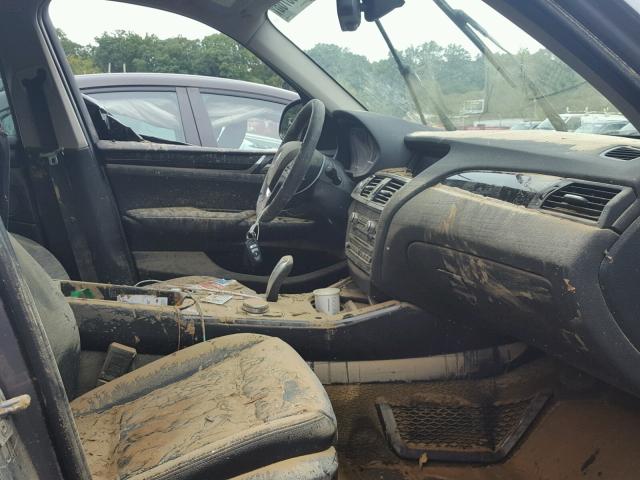 5UXWX9C50F0D50028 - 2015 BMW X3 XDRIVE2 GRAY photo 5