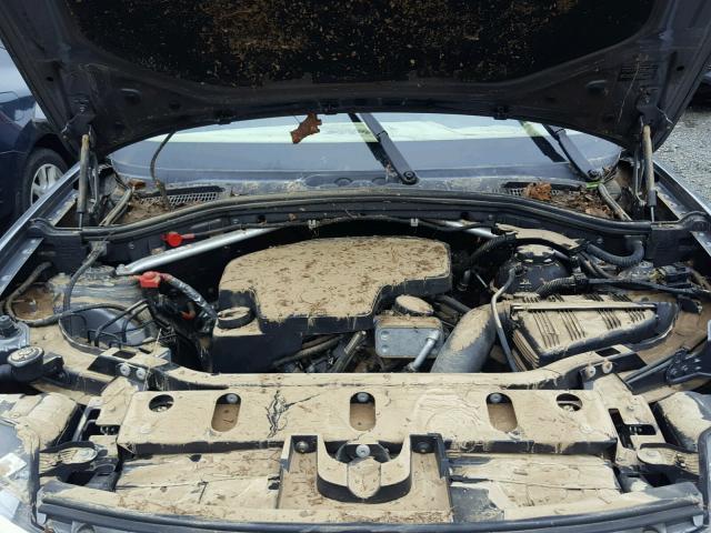 5UXWX9C50F0D50028 - 2015 BMW X3 XDRIVE2 GRAY photo 7