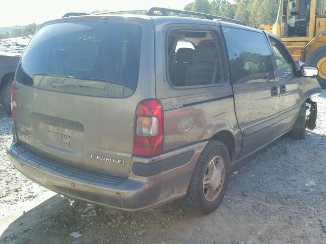 1GNDX03E52D221682 - 2002 CHEVROLET VENTURE BROWN photo 4