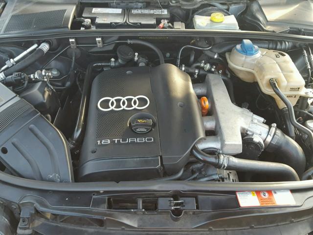 WAUVC68E44A299201 - 2004 AUDI A4 1.8T AV BLACK photo 7