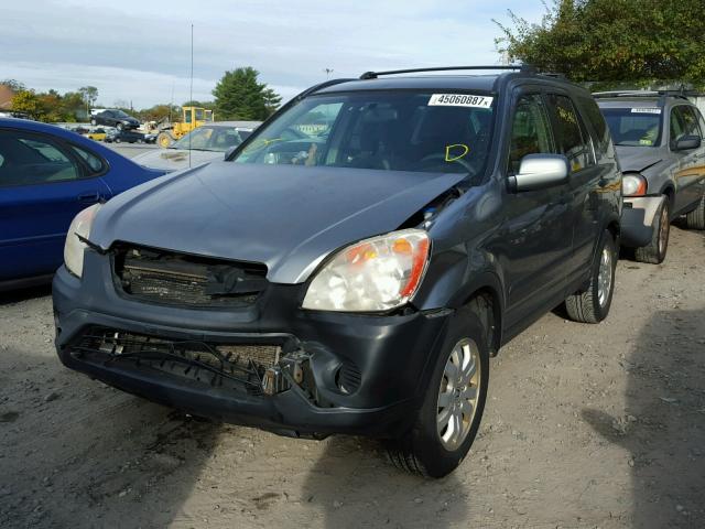 SHSRD78886U432806 - 2006 HONDA CR-V GRAY photo 2