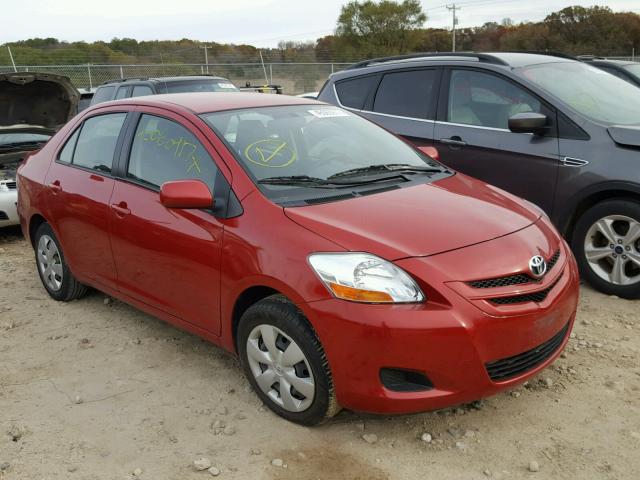 JTDBT923981269258 - 2008 TOYOTA YARIS RED photo 1