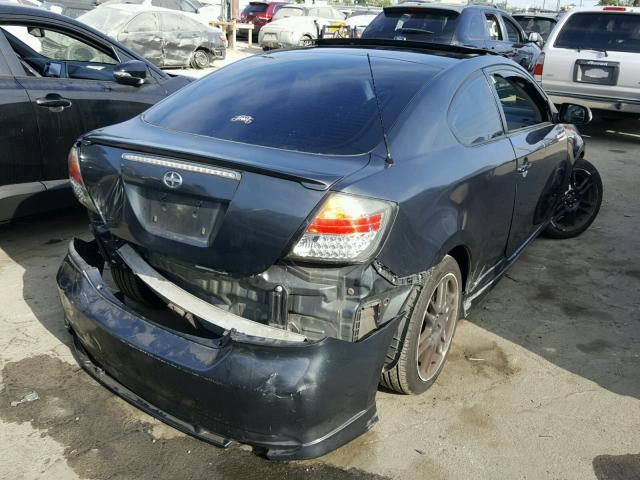 JTKDE177060104355 - 2006 TOYOTA SCION TC 灰色 照片 4