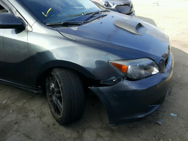 JTKDE177060104355 - 2006 TOYOTA SCION TC 灰色 照片 9