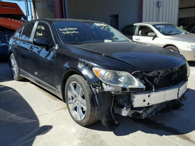 JTHBL46F375010049 - 2007 LEXUS LS 460 BLACK photo 1