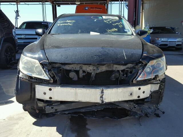 JTHBL46F375010049 - 2007 LEXUS LS 460 BLACK photo 9