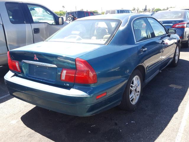 6MMAP67PX1T002060 - 2001 MITSUBISHI DIAMANTE L GREEN photo 4