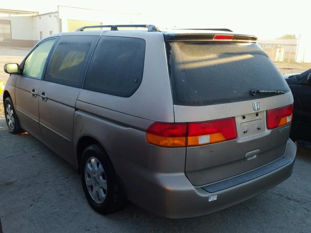 5FNRL18073B142764 - 2003 HONDA ODYSSEY EX TAN photo 3