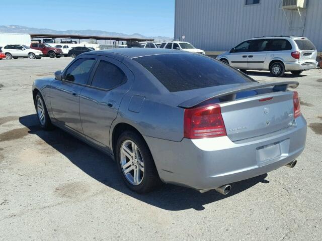 2B3KA53H16H256934 - 2006 DODGE CHARGER R/ SILVER photo 3