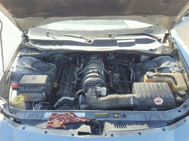 2B3KA53H16H256934 - 2006 DODGE CHARGER R/ SILVER photo 7