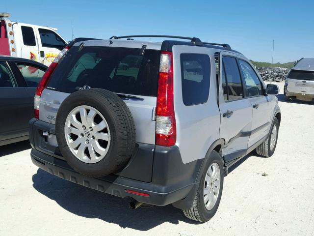 SHSRD78845U313679 - 2005 HONDA CR-V EX SILVER photo 4