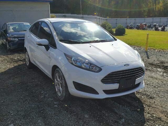 3FADP4BJ2GM103301 - 2016 FORD FIESTA SE WHITE photo 1