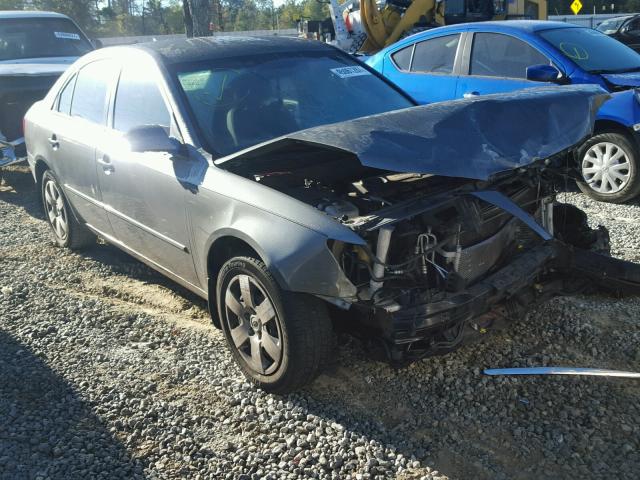 5NPET46C59H504405 - 2009 HYUNDAI SONATA GLS GRAY photo 1