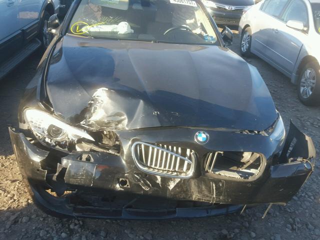 WBAFR9C57BC599750 - 2011 BMW 550 I BLACK photo 7