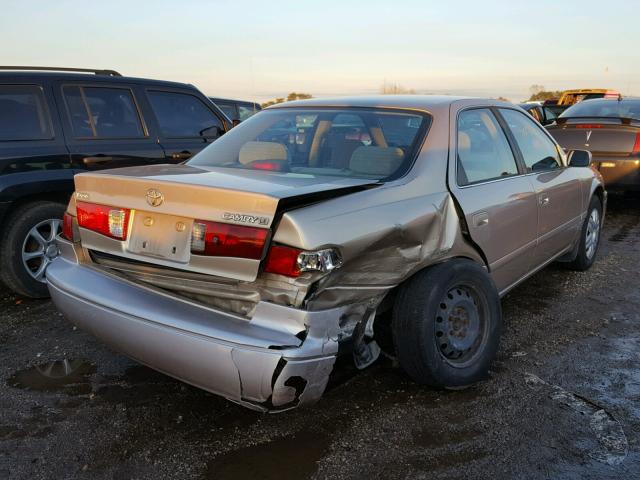 JT2BG22K7Y0398424 - 2000 TOYOTA CAMRY GOLD photo 4