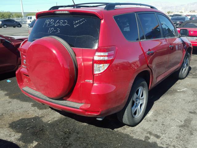 JTMBF33V99D008250 - 2009 TOYOTA RAV4 红色 照片 4