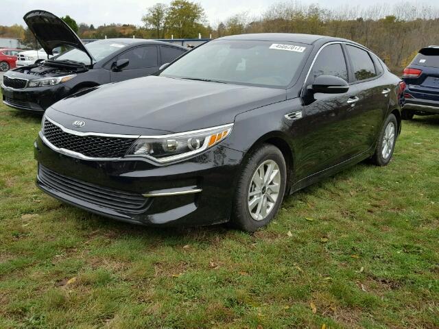 5XXGT4L37HG171101 - 2017 KIA OPTIMA BLACK photo 2