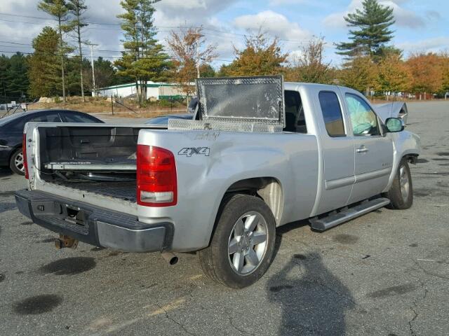 1GTR2VE74CZ182791 - 2012 GMC SIERRA K15 SILVER photo 4