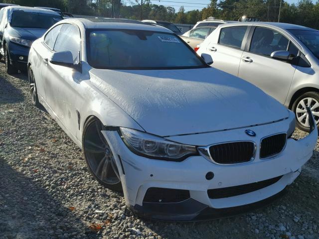 WBA3R1C50EK191203 - 2014 BMW 435 I WHITE photo 1