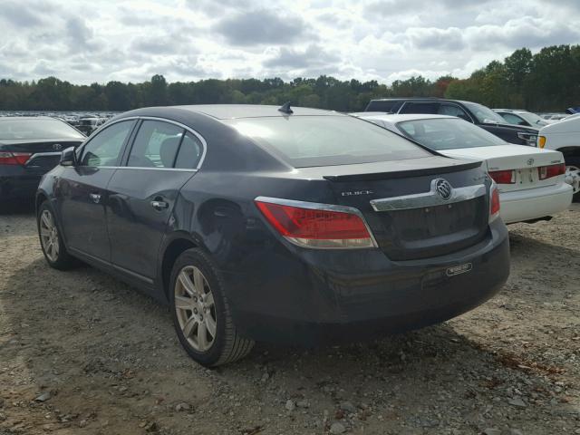 1G4GC5EC1BF319358 - 2011 BUICK LACROSSE C BLACK photo 3