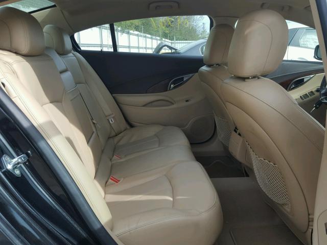 1G4GC5EC1BF319358 - 2011 BUICK LACROSSE C BLACK photo 6