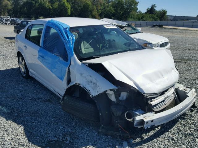 1G1AT58H397152869 - 2009 CHEVROLET COBALT LT WHITE photo 1