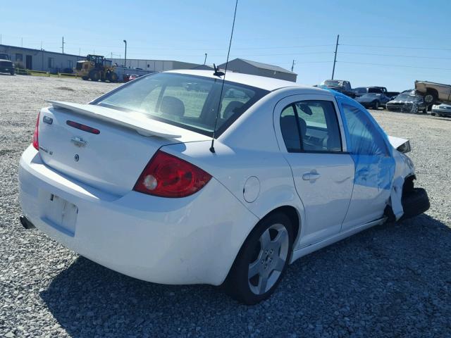 1G1AT58H397152869 - 2009 CHEVROLET COBALT LT WHITE photo 4