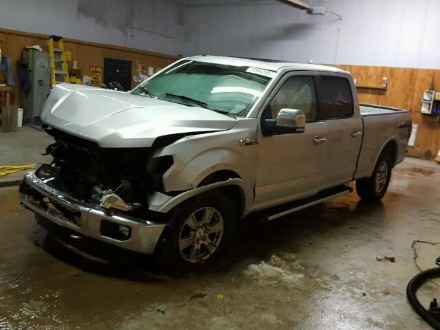 1FTFW1EF4GFB37428 - 2016 FORD F150 SUPER SILVER photo 2