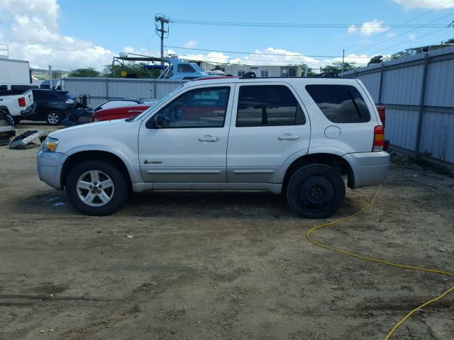 1FMCU95H86KA79401 - 2006 FORD ESCAPE HEV WHITE photo 9