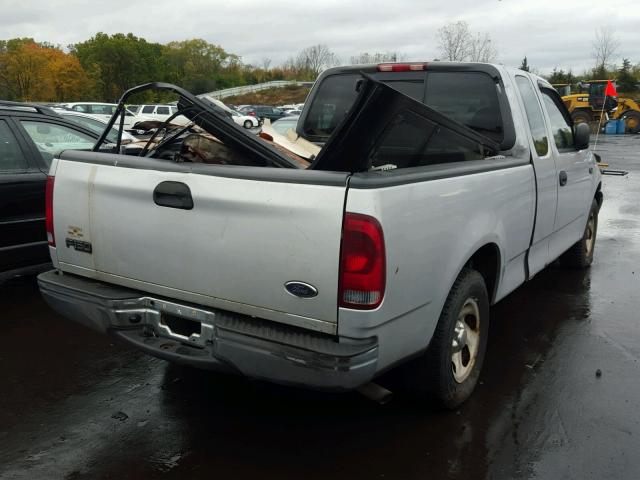 1FTRX17292NA31947 - 2002 FORD F150 SILVER photo 4