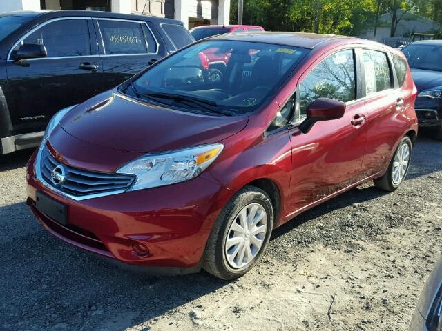 3N1CE2CP5GL352154 - 2016 NISSAN VERSA NOTE MAROON photo 2