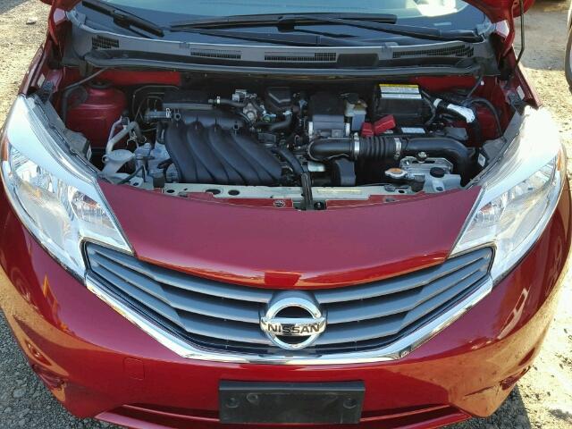 3N1CE2CP5GL352154 - 2016 NISSAN VERSA NOTE MAROON photo 7