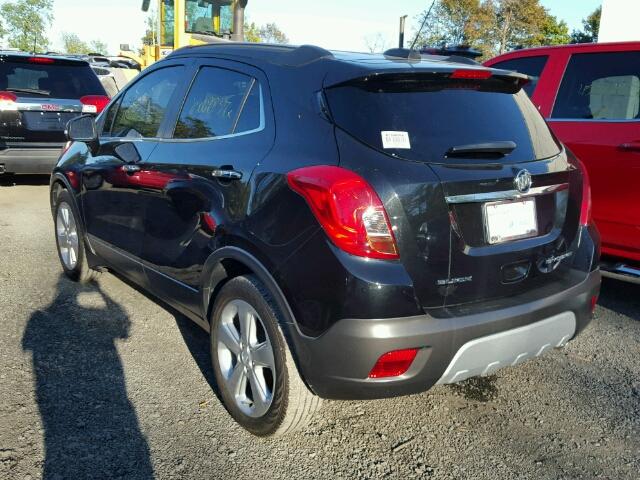 KL4CJASB4FB266305 - 2015 BUICK ENCORE BLACK photo 3