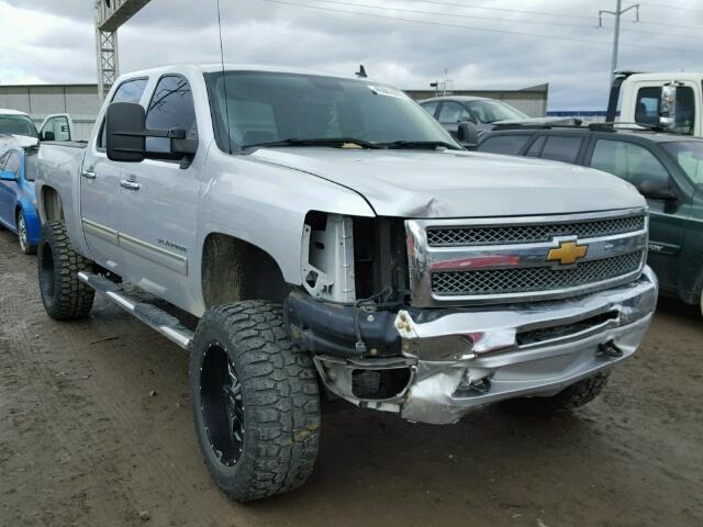 3GCPKSE77CG208001 - 2012 CHEVROLET SILVERADO SILVER photo 1