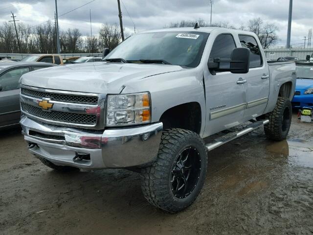 3GCPKSE77CG208001 - 2012 CHEVROLET SILVERADO SILVER photo 2