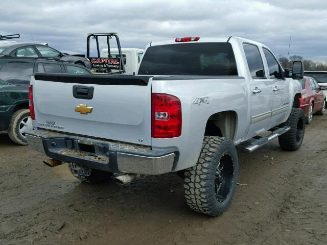 3GCPKSE77CG208001 - 2012 CHEVROLET SILVERADO SILVER photo 4