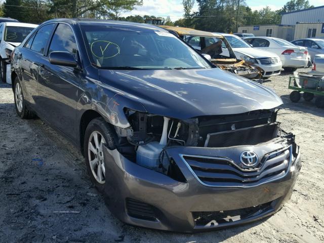 4T1BF3EK4BU720704 - 2011 TOYOTA CAMRY BASE GRAY photo 1