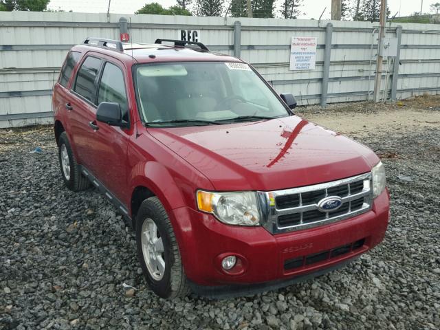 1FMCU0D78BKA60653 - 2011 FORD ESCAPE RED photo 1