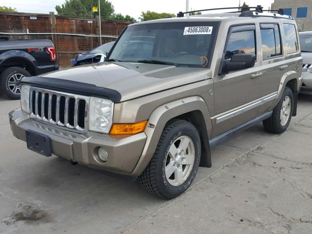 1J8HG58296C307829 - 2006 JEEP COMMANDER Qəhvəyi foto 2