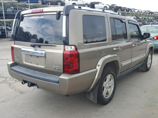1J8HG58296C307829 - 2006 JEEP COMMANDER Qəhvəyi foto 4