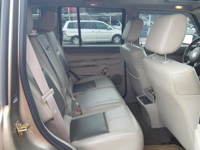 1J8HG58296C307829 - 2006 JEEP COMMANDER Qəhvəyi foto 6
