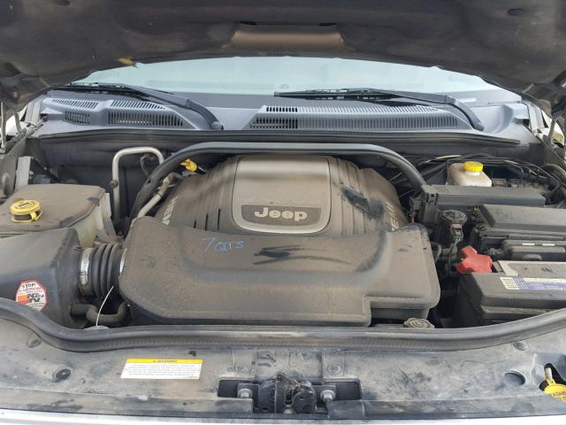 1J8HG58296C307829 - 2006 JEEP COMMANDER Qəhvəyi foto 7