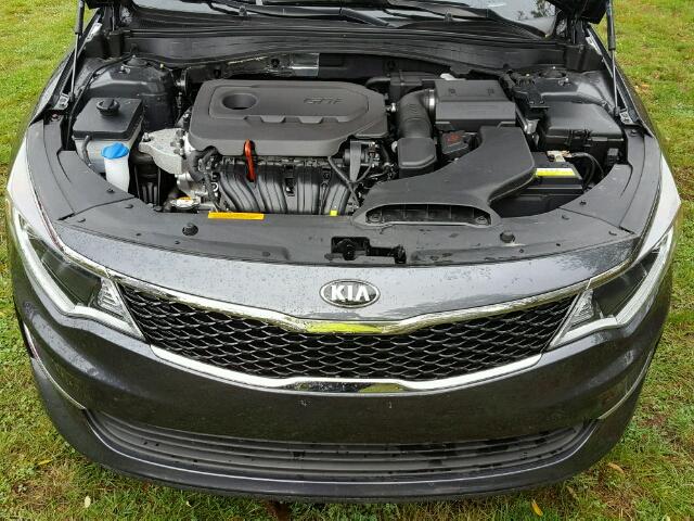 5XXGT4L31HG132620 - 2017 KIA OPTIMA BLACK photo 7