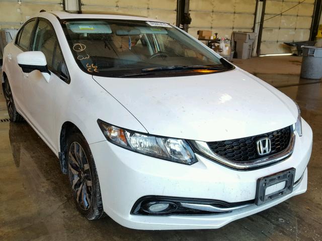 19XFB2F97FE216188 - 2015 HONDA CIVIC EXL Ağ foto 1