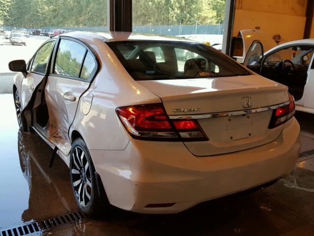 19XFB2F97FE216188 - 2015 HONDA CIVIC EXL Ağ foto 3
