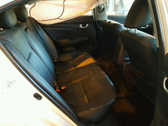 19XFB2F97FE216188 - 2015 HONDA CIVIC EXL Ağ foto 6