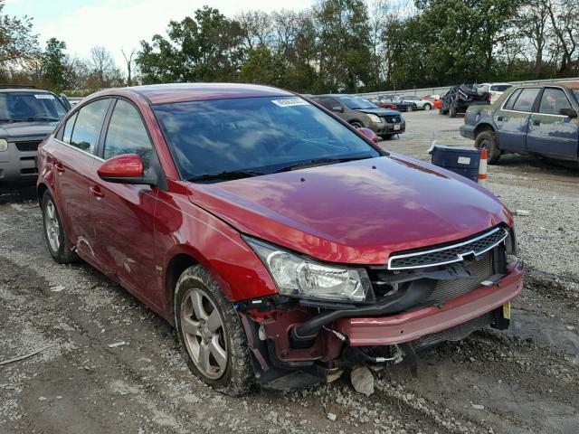 1G1PE5SC8C7233486 - 2012 CHEVROLET CRUZE LT RED photo 1